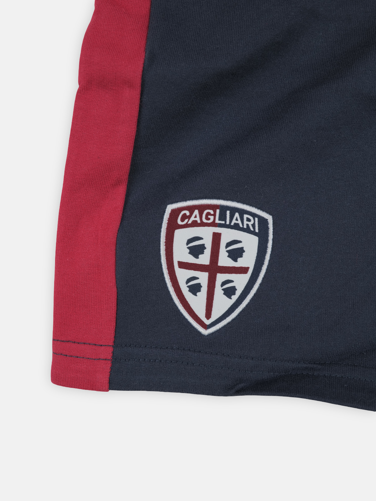 Macron Mens 2019-20 Cagliari Sweat Football Shorts / Navy / RRP £32.99