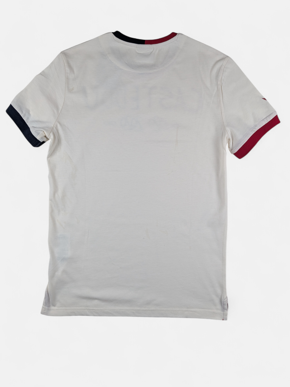 Macron Mens 2019-20 Cagliari 100th Anniversary Fan Tee / BNWT / White / RRP £35
