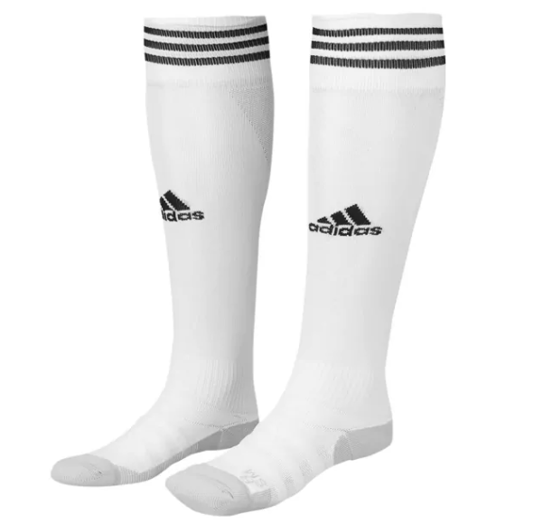 Adidas Kids Football Socks / White Black / Size 2 / RRP £13