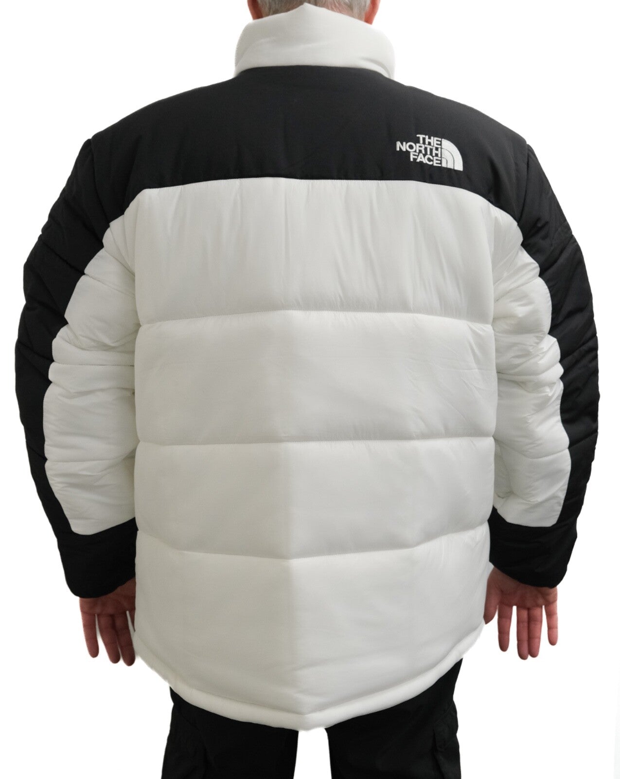 The North Face Mens Himalayan Parka Puffer / Black White / RRP £360