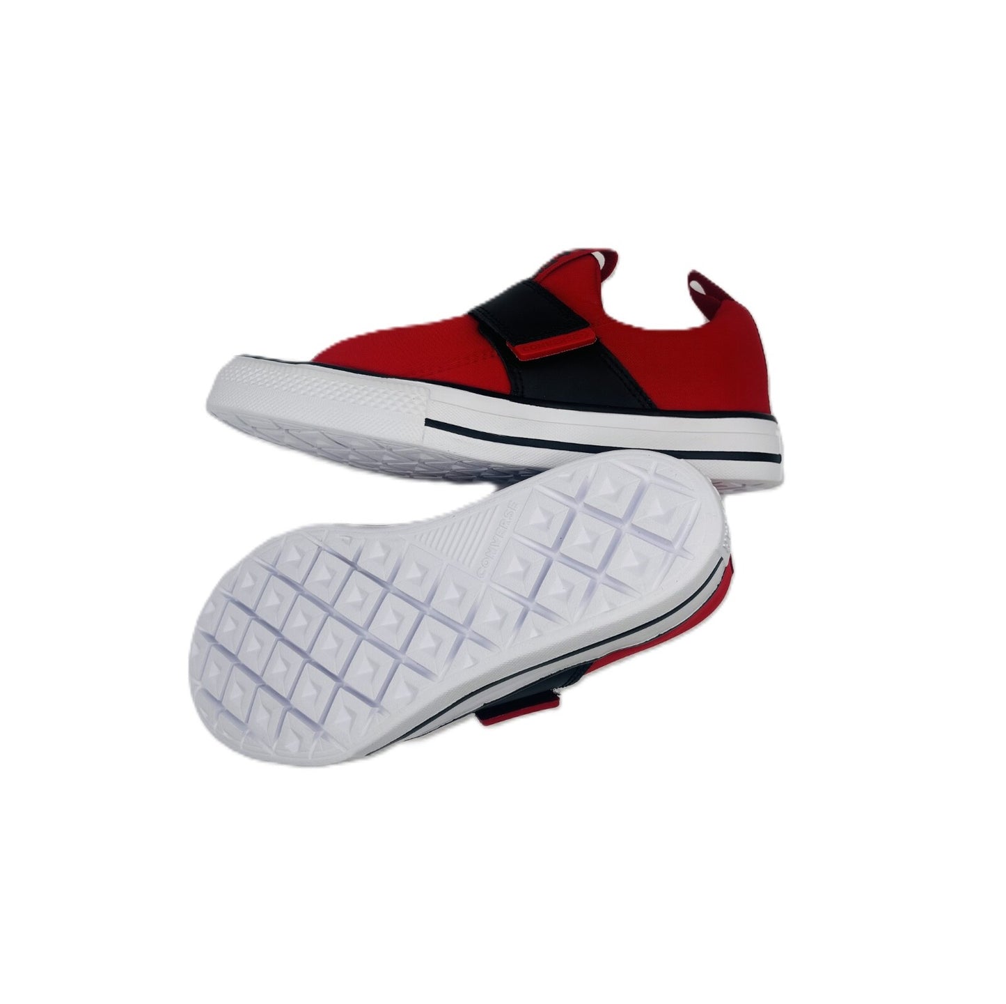 Converse Kids Superplay Strap Ox Slip On Trainers / BNIB / Red / RRP £35