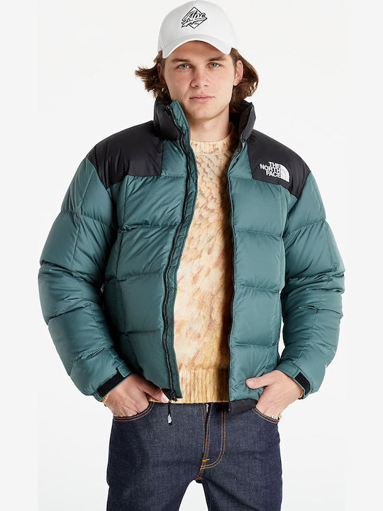 The North Face Mens Lhotse Down Puffer Jacket / Balsam Green / RRP £260