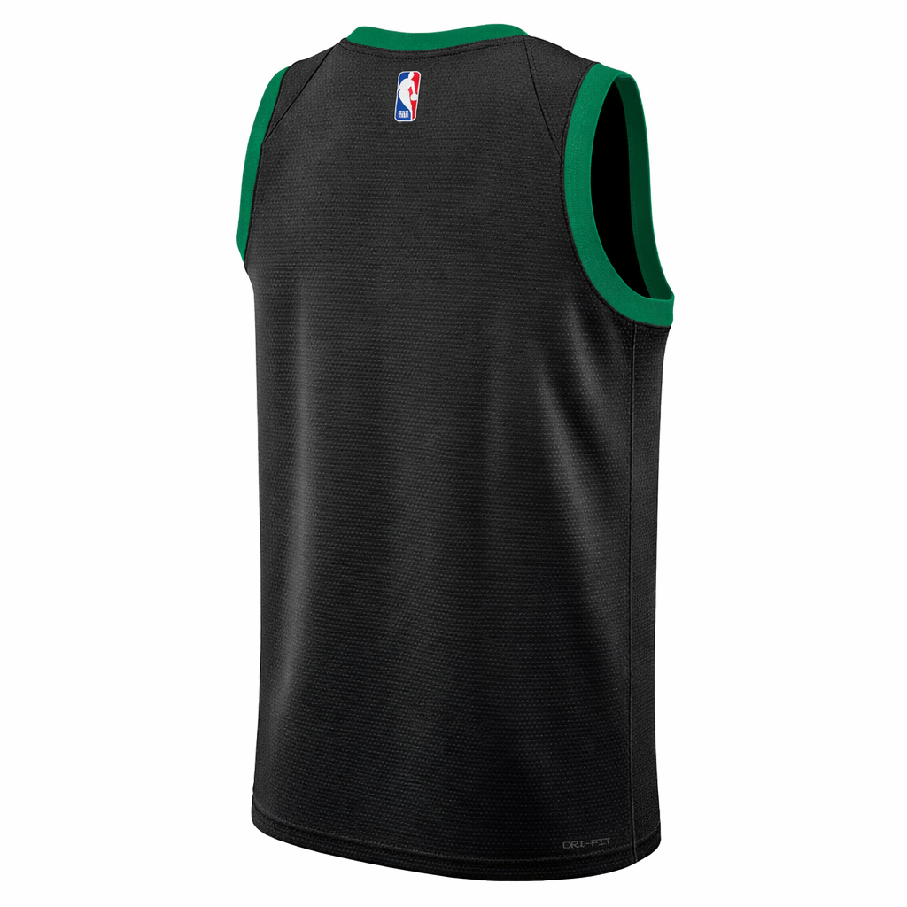 Nike Mens Boston Celtics Basketball Vest Jersey / Blank / Black / RRP £90