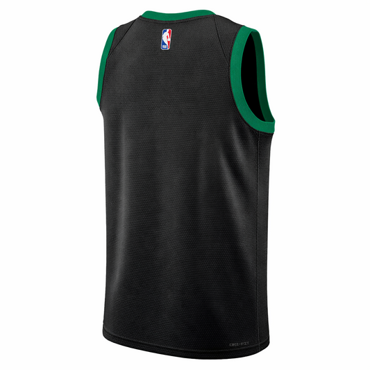Nike Mens Boston Celtics Basketball Vest Jersey / Blank / Black / RRP £90