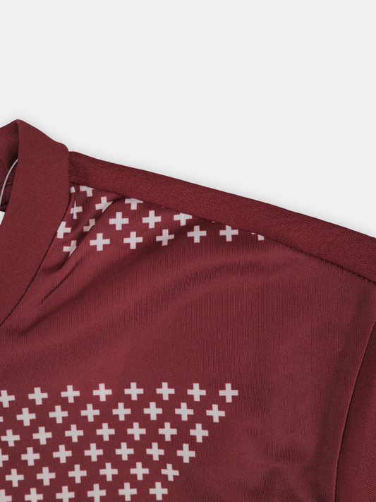 Puma Mens 2020-21 Switzerland Stadium Training Shirt / Maroon / RRP £50