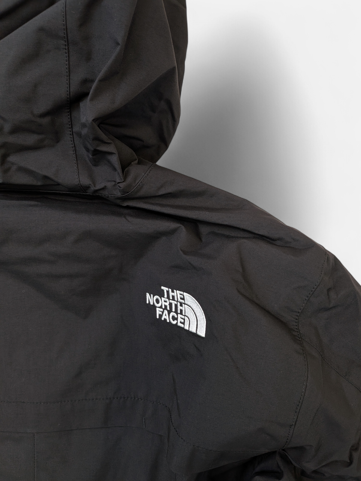 The North Face Womens CITY BRZ RAIN PARKA / Black White / RRP £190