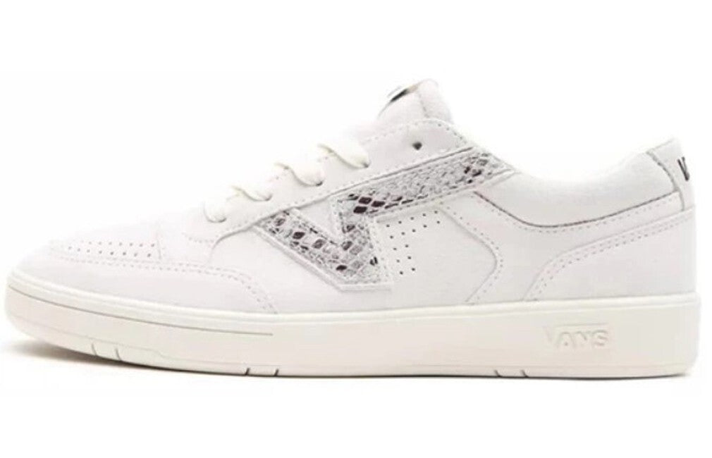 Vans Womens Suede/Snake Lowland CC Shoes ((Suede/snake) Marshmallow) / RRP £70