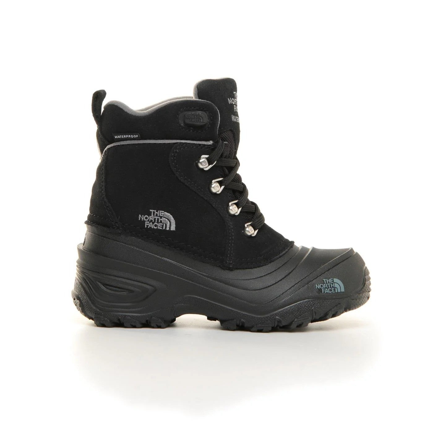 The North Face Youth Chilkat Lace II Boots / BNIB / Black/Zinc Grey / RRP £80