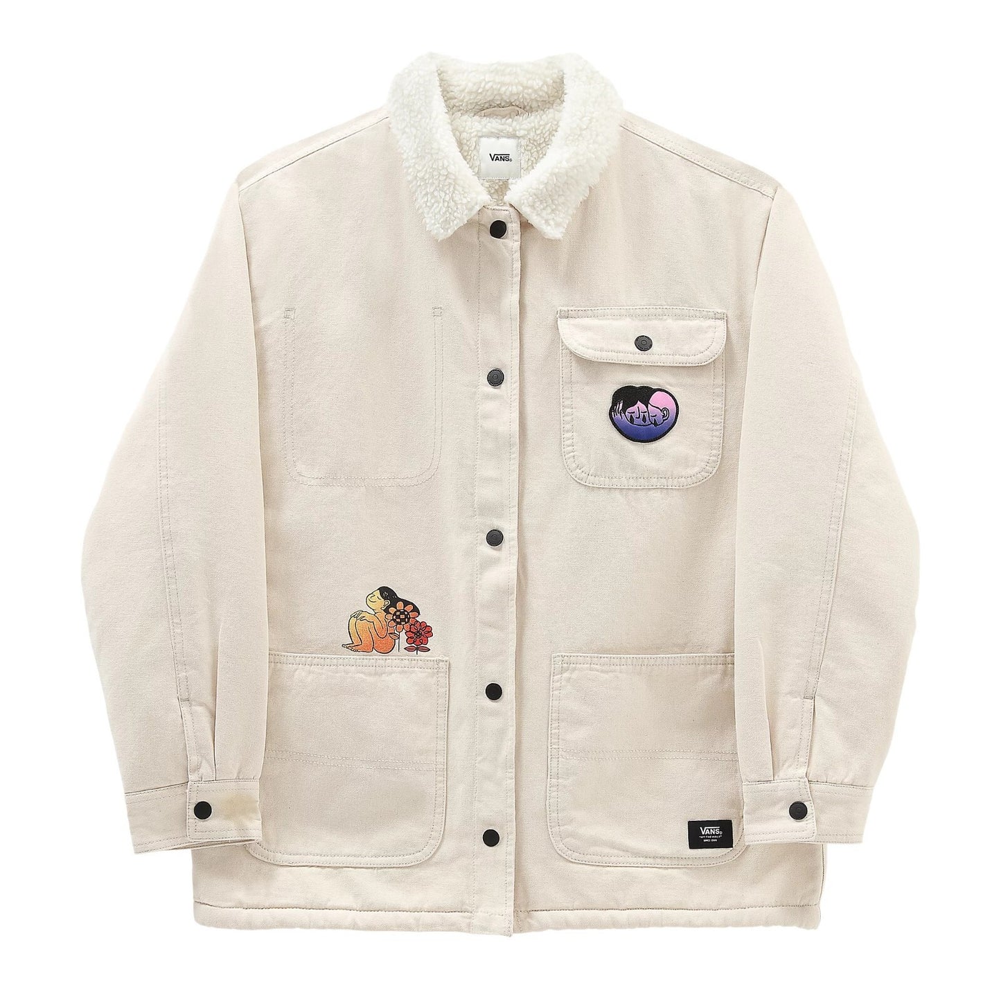 Vans Womens Cultivate Care Shacket / Natural White / RRP £105
