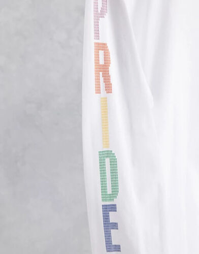 Vans Pride L/S T-shirt / White / Mens / RRP £30