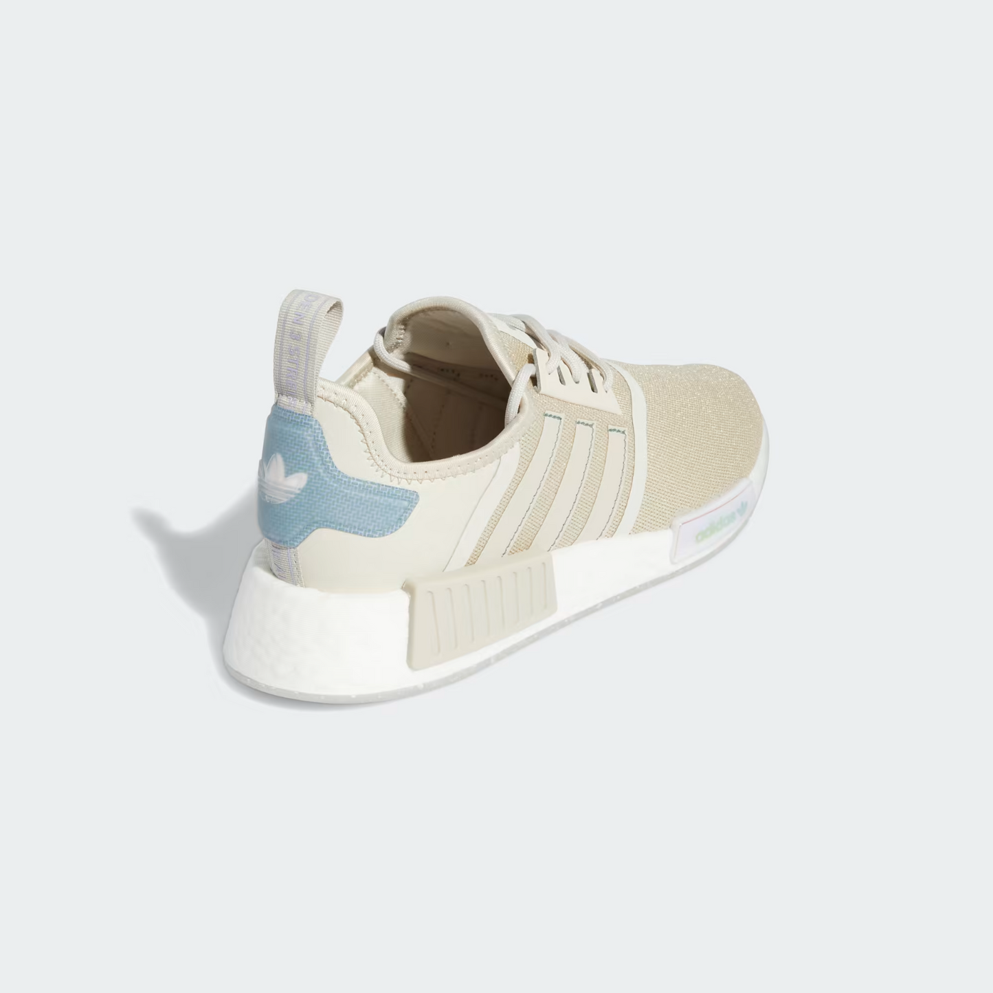 Adidas Womens NMD R1 Trainers / Beige Blue / RRP £110