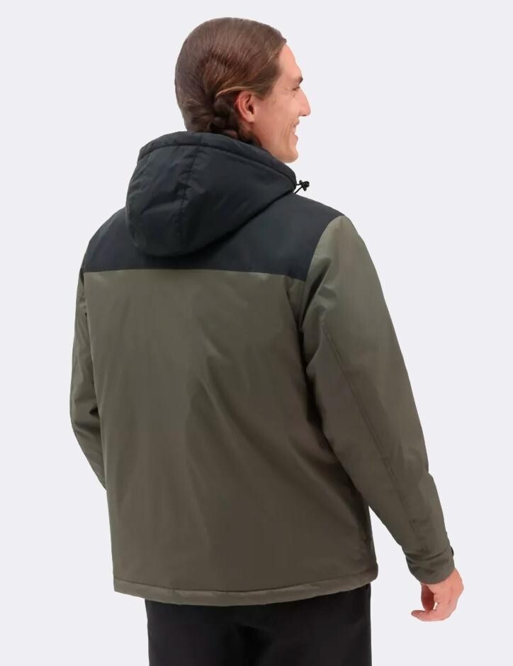 Vans Mens Coastal Mte-1 Jacket / Green Black / RRP £165