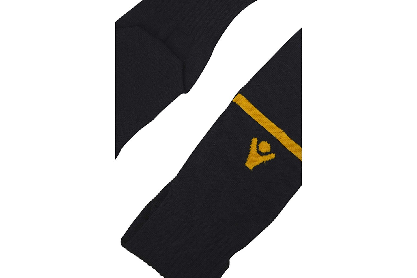 Macron 2018-19 Hella Verona Third Socks / Mens / Black/Yellow / RRP £12.99