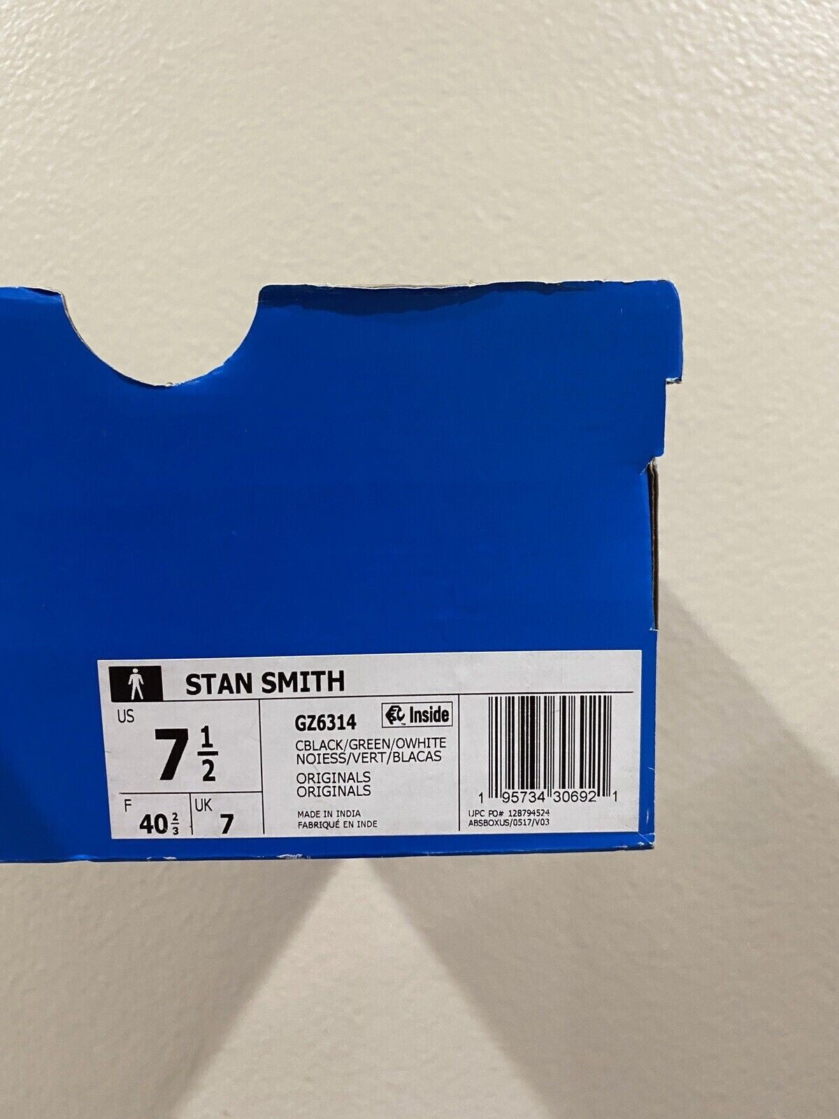 Adidas Mens Stan Smith Trainers / Black Green / RRP £85