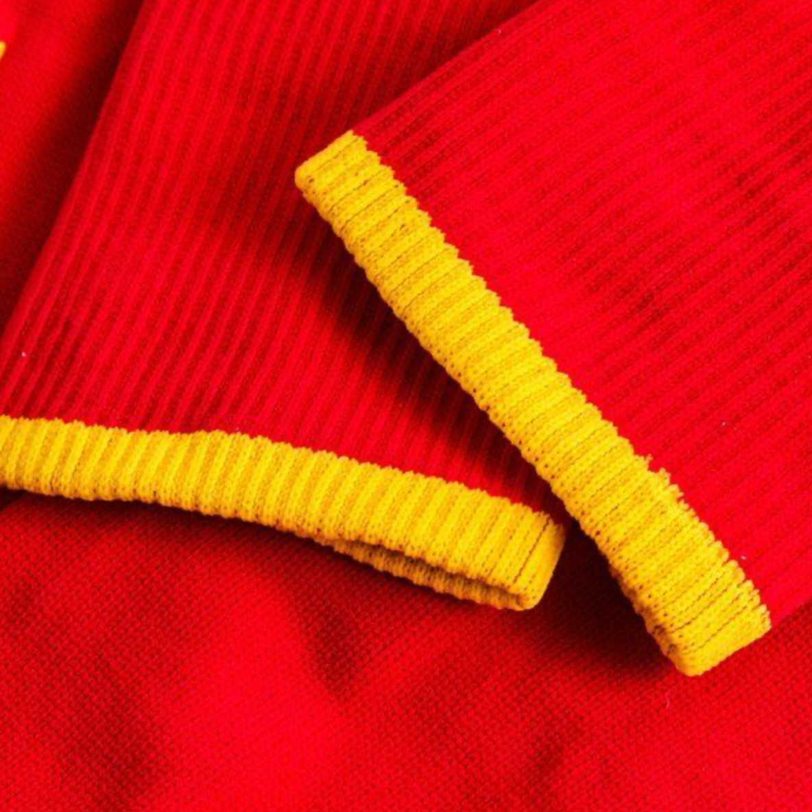 Hummel Kids Red Football Socks / BNWT / Red Yellow / RRP £13