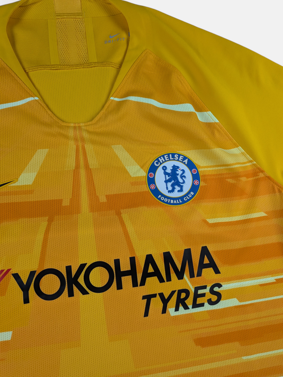 Nike Mens 2019-20 Chelsea Player Issue GK Shirt / BNWT / Yellow / RRP £125