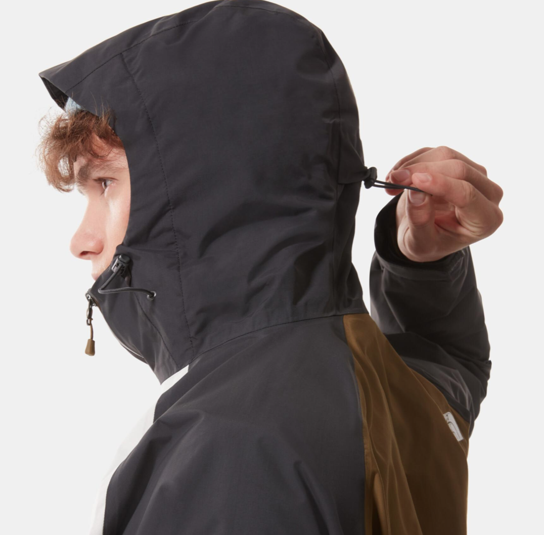 The North Face Mens Stratos Jacket / BNWT / Military Olive / RRP £145