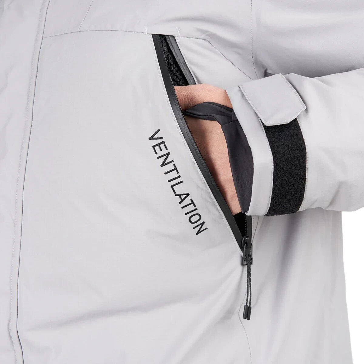 Helly Hansen Arc Down Insulated Flow Long Winter Jacket / Grey / RRP £600