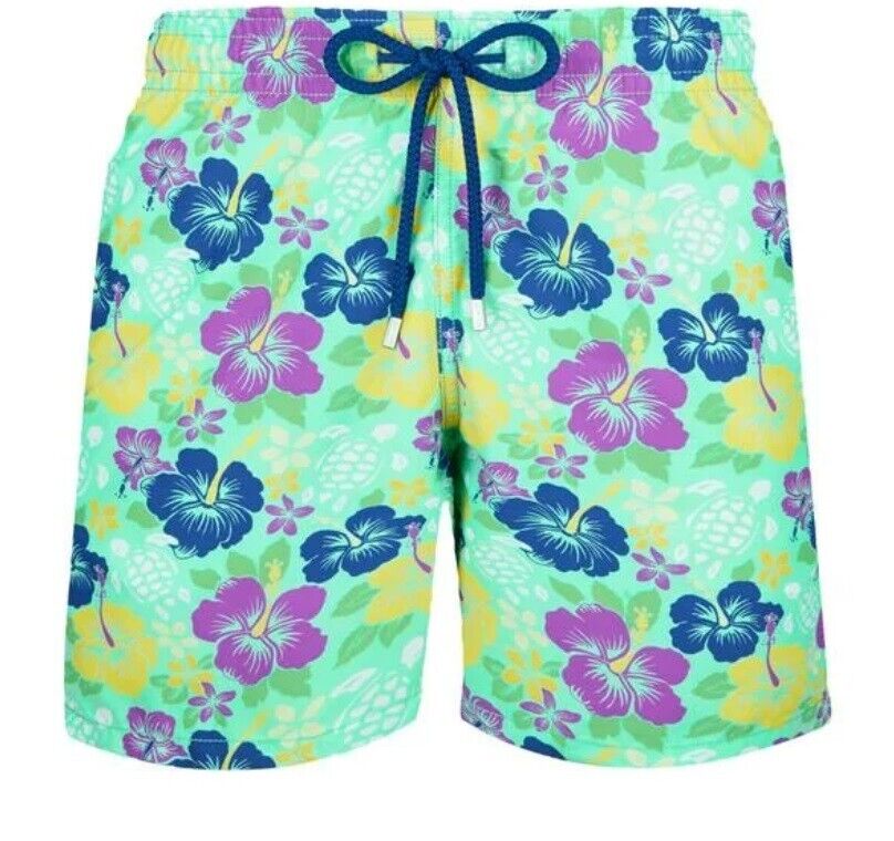 Vilebrequin Swim Shorts / Men’s / Moorea / Cardamone Green / RRP £185