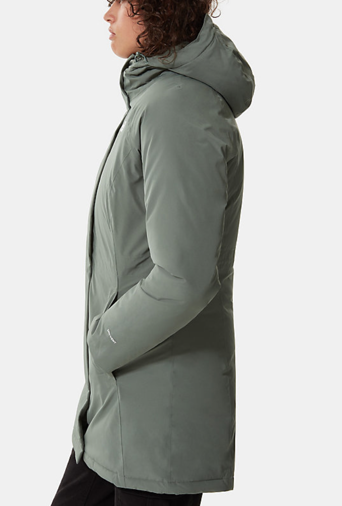 The North Face Women's Recycled Brooklyn Parka / BNWT / Wreath Green / RRP £330
