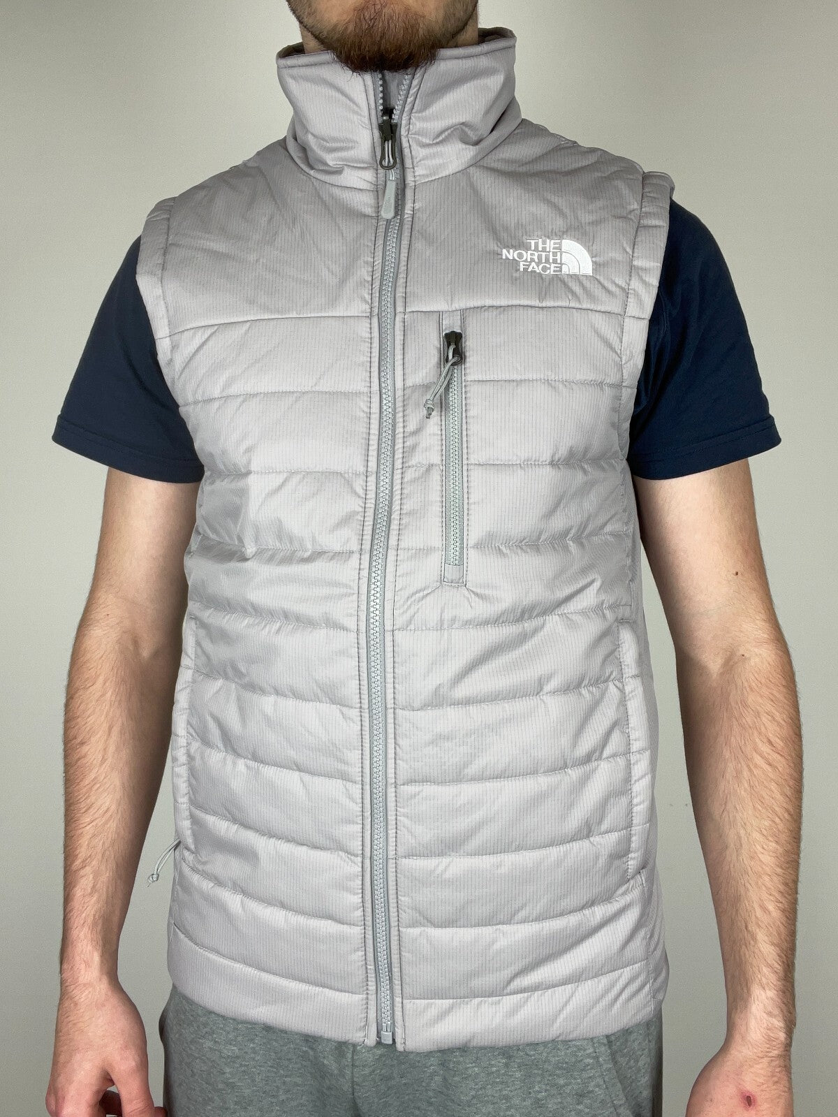 The North Face Mens Red Blaze Gilet Puffer Vest / Meld Grey / RRP £100