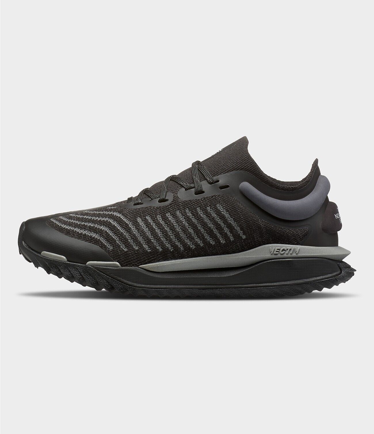 The North Face Women’s VECTIV ESCAPE KNIT REFLECT Shoes– TNF Black/Asphalt Grey