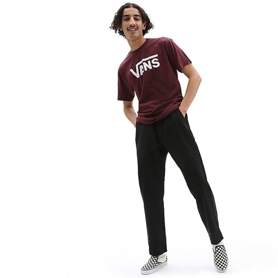 Vans Mens Classic T-Shirt / Port Red White / RRP £25