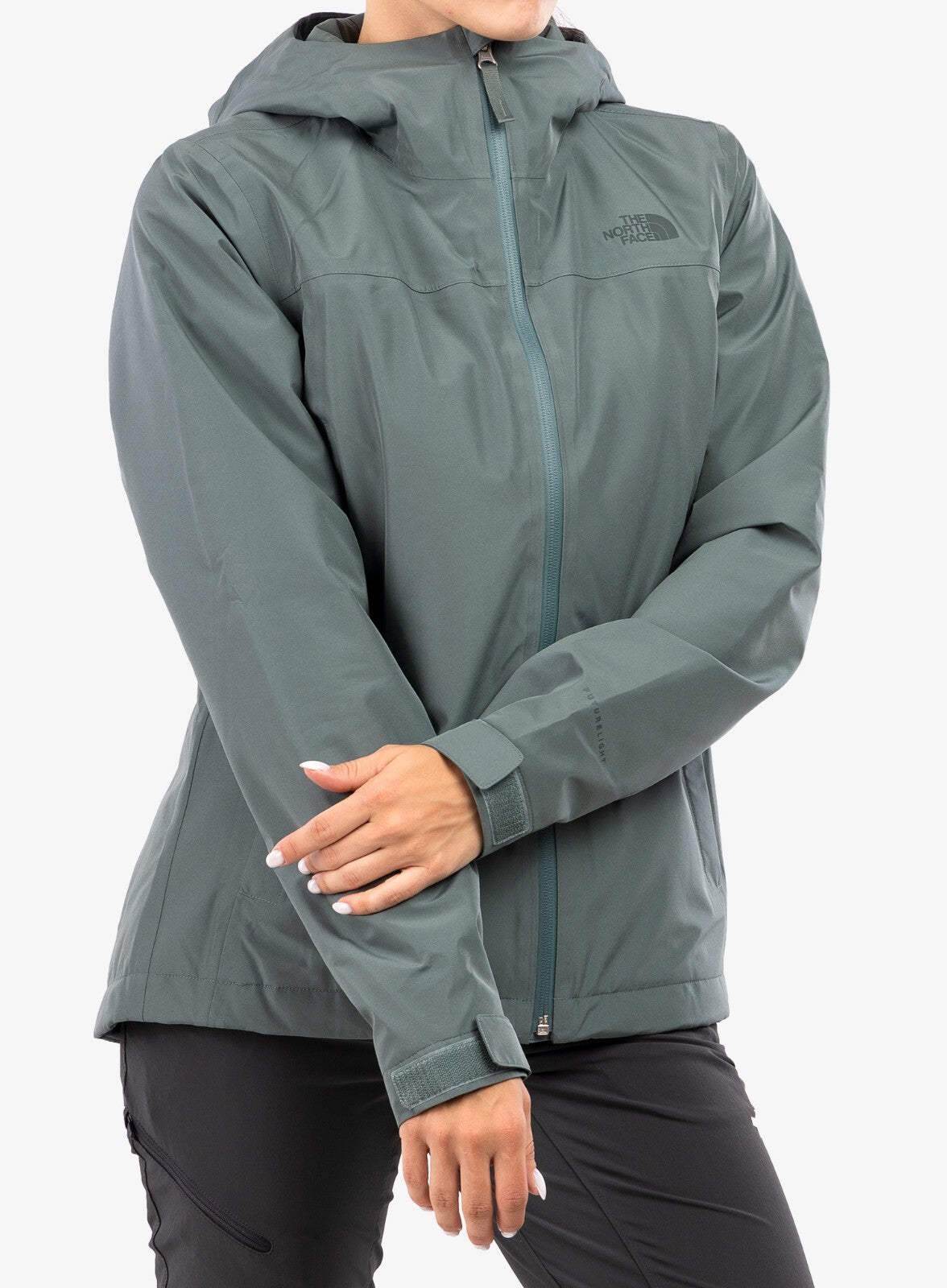 The North Face Womens Dryzzle Futurelight Insulated Jacket / Green / RRP £330