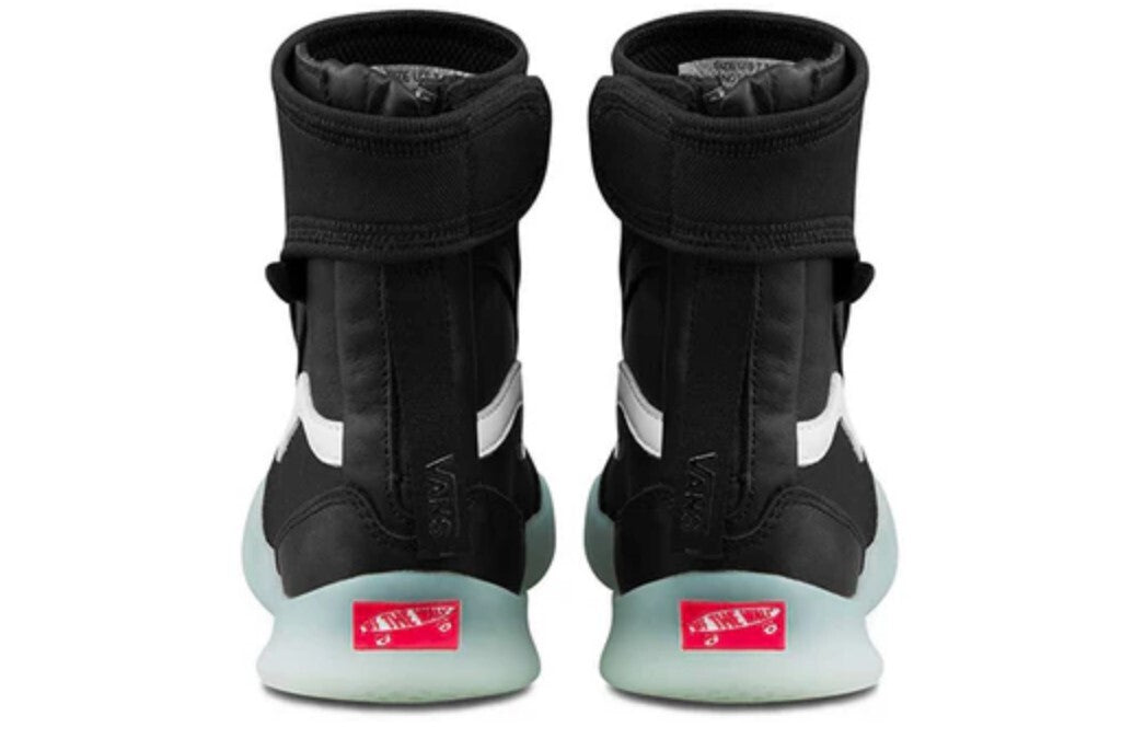 Vans Mens Boot Skool LX / Black, True White / RRP £130