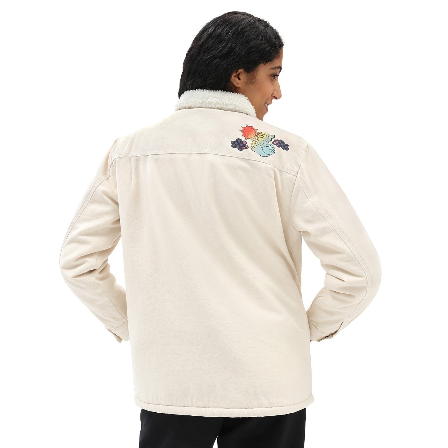 Vans Womens Cultivate Care Shacket / Natural White / RRP £105
