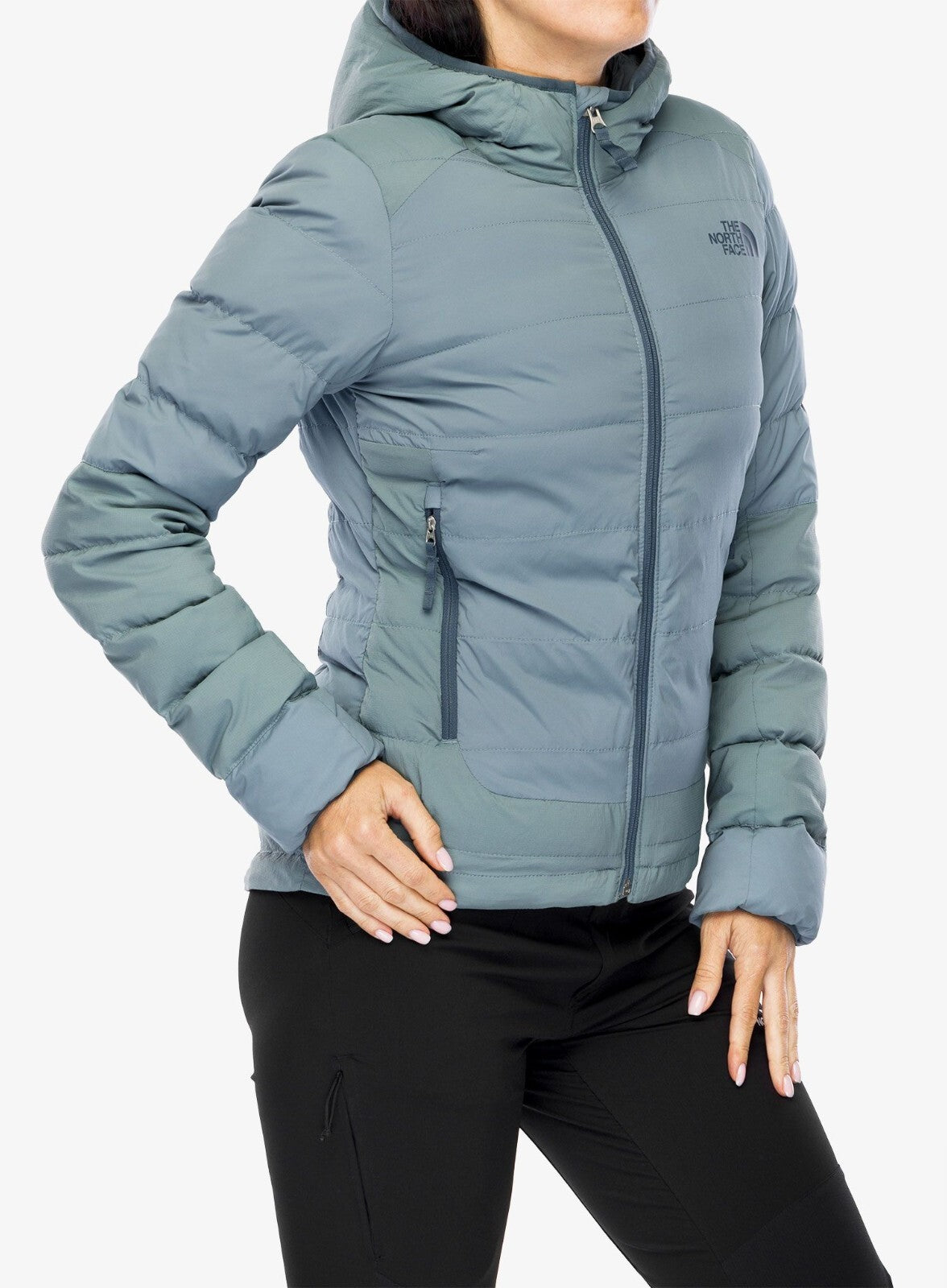 The North Face Womens Castleview 5050 Down Puffer Jacket/Goblin Blue/RRP £315