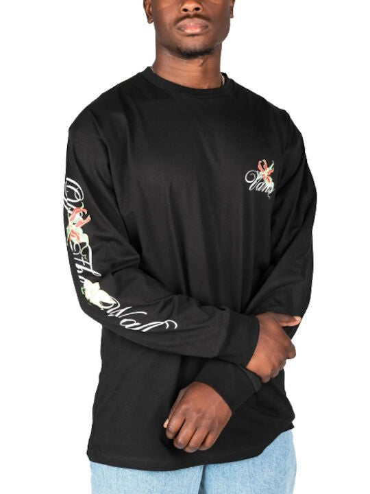Vans Mens Fatal Floral Ls Tee / Black / RRP £42
