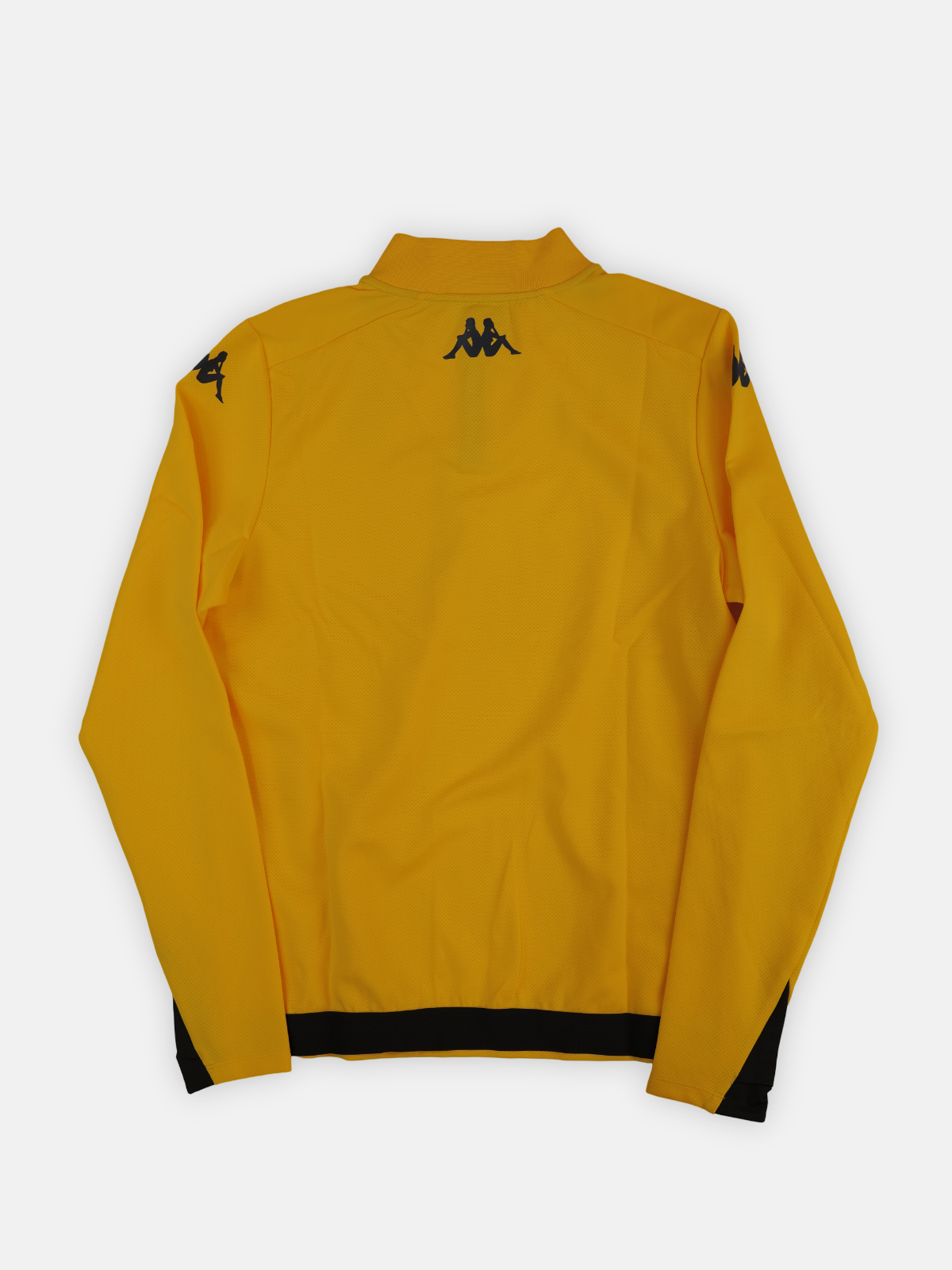 Kappa Mens 2021-22 Monaco 1/4 Zip Training Football Top / Yellow / RRP £49.99