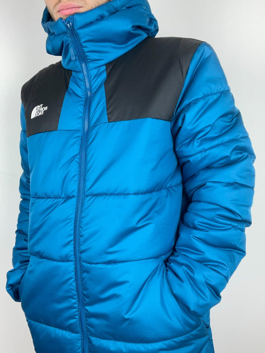 The North Face Men’s Massif Synthetic Puffer Parka Jacket / Blue Black / RRP £235