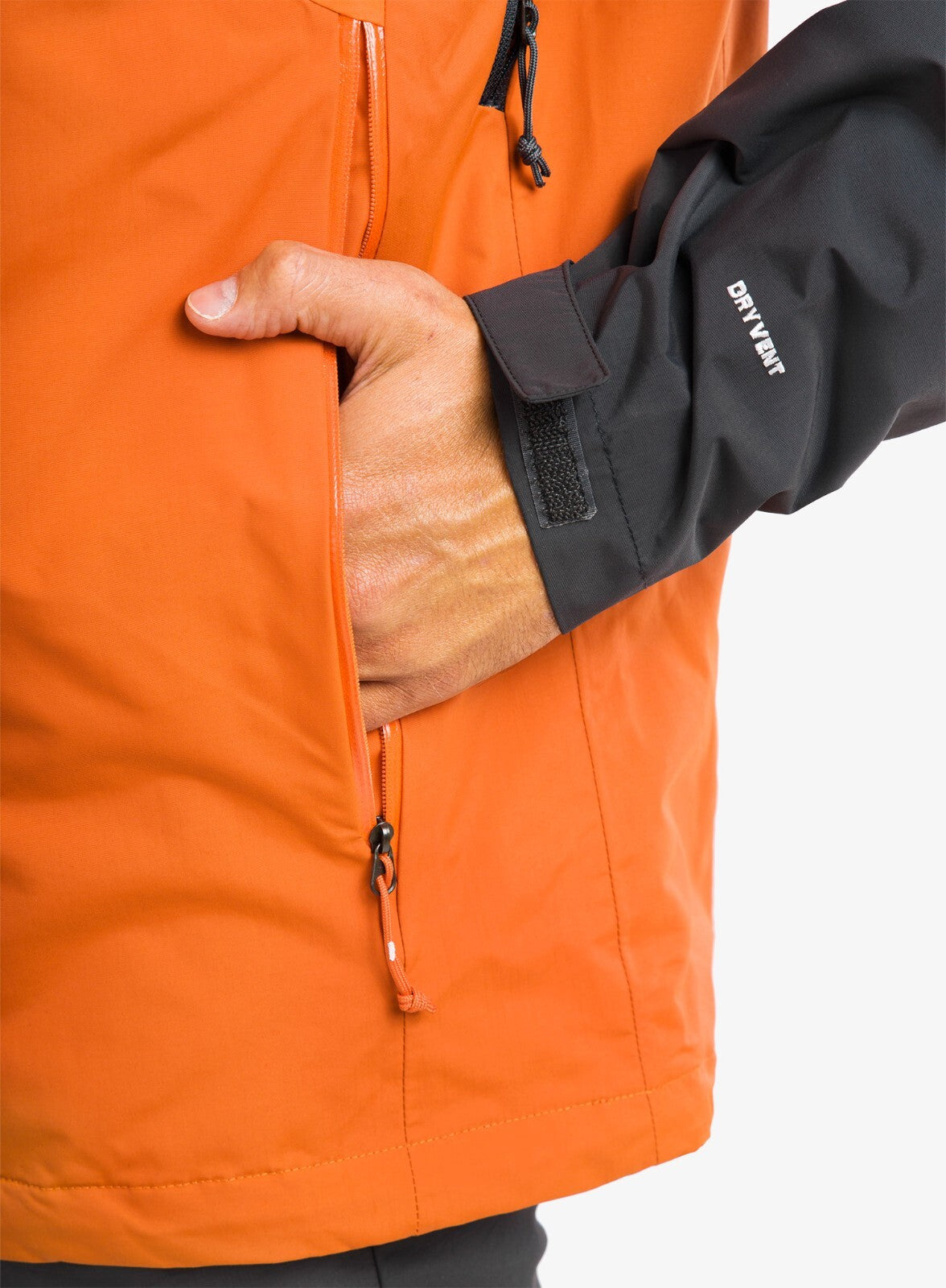 The North Face Mens Stratos Jacket / BNWT / Burnt Ochre Asphalt Grey / RRP £145