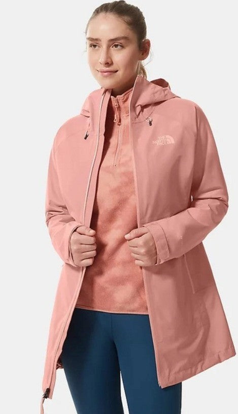 The North Face Womens Dryzzle Futurelight Parka Jacket / Pink / RRP £260