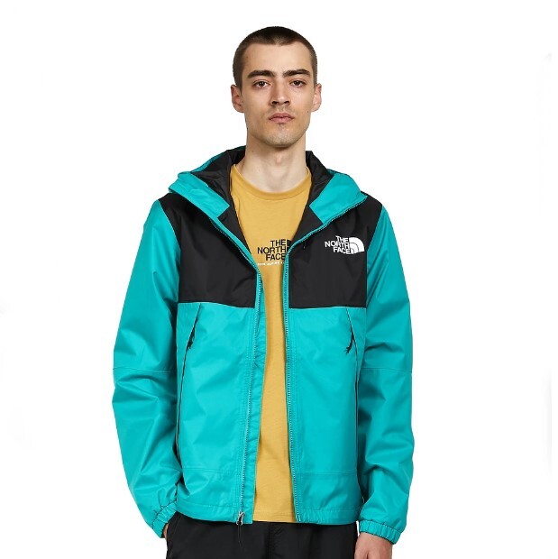 The North Face Men’s Mountain Q Rain Jacket / Porcelain Green / RRP £135