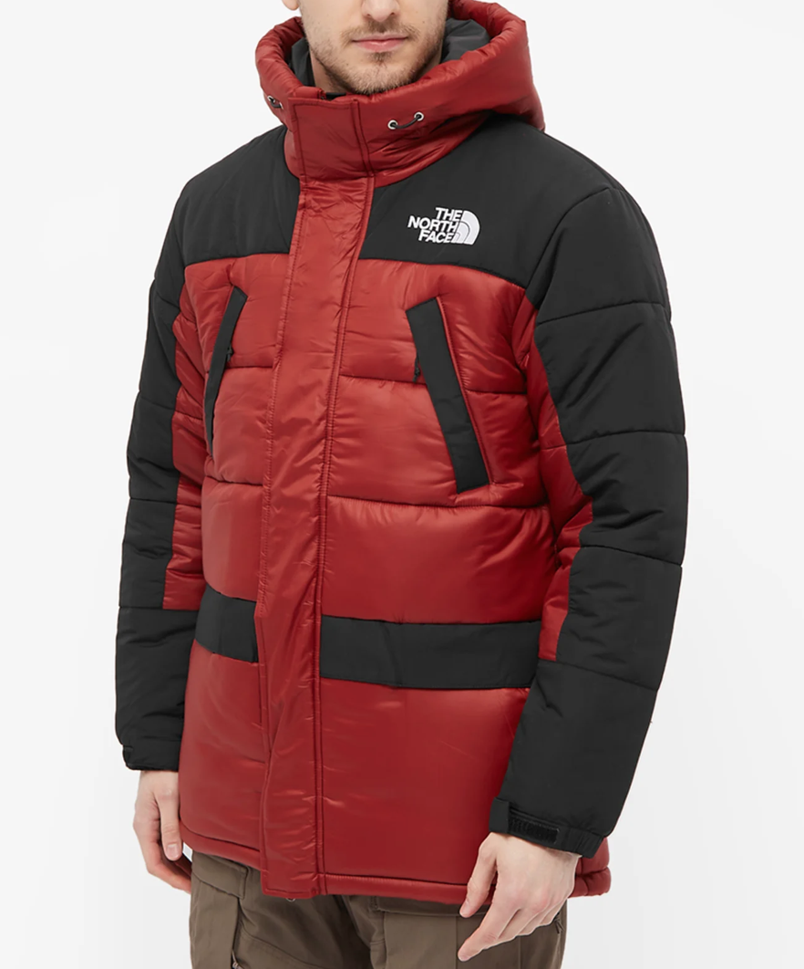 The North Face Mens Himalayan Insulated Parka / BNWT / Brick House Red /RRP £210