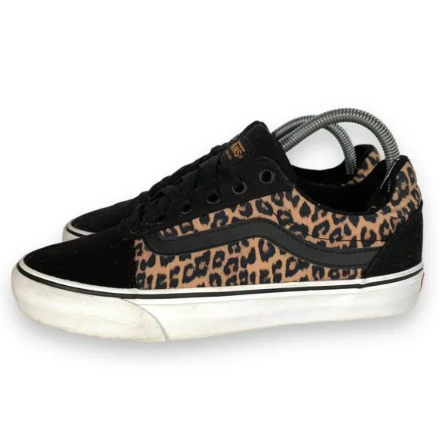 Vans Ward Deluxe Trainers / Black Leopard / Women / RRP £65