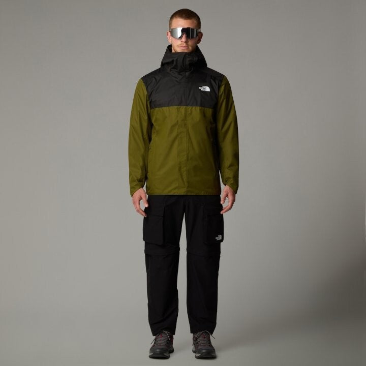 The North Face Mens Quest Zip In Rain Jacket / Olive / RRP £130