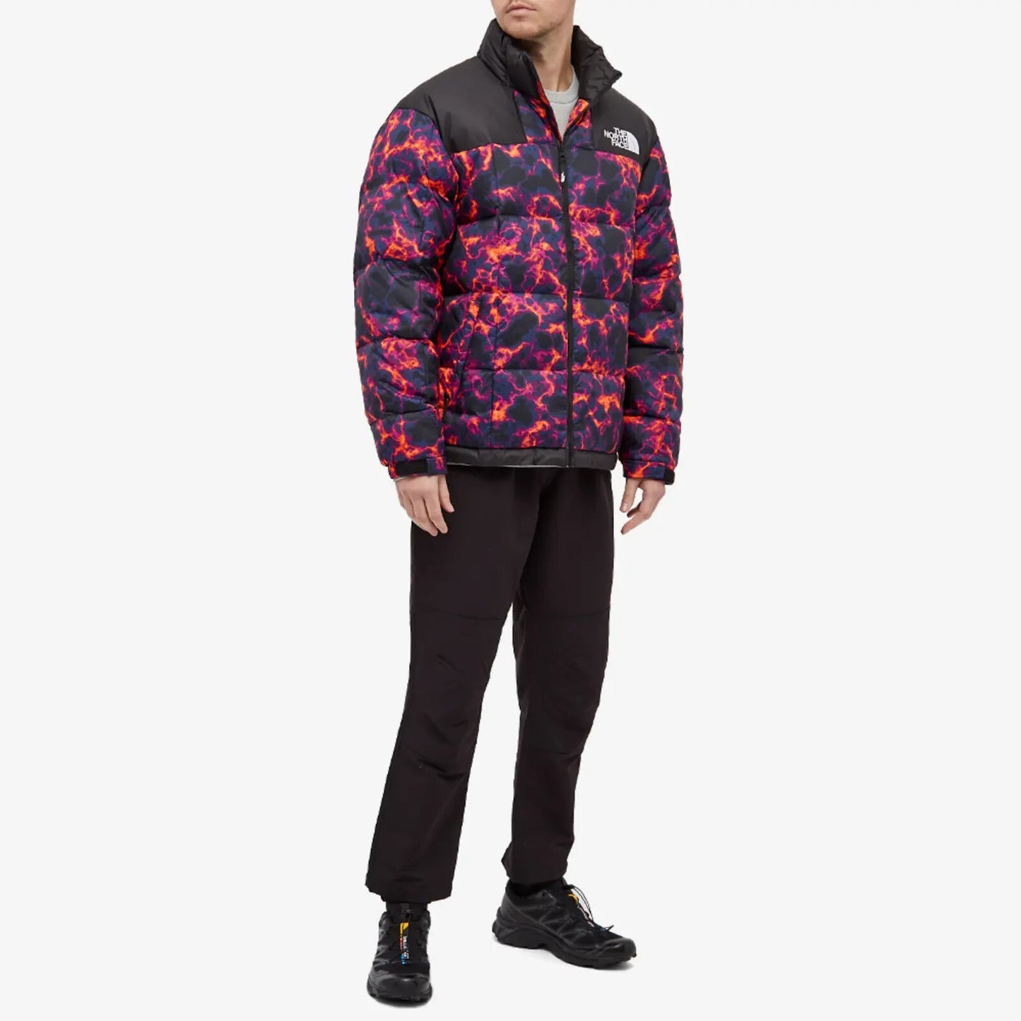 The North Face Men's Lhotse Jacket / Black & Marble Camo / BNWT / RRP £260