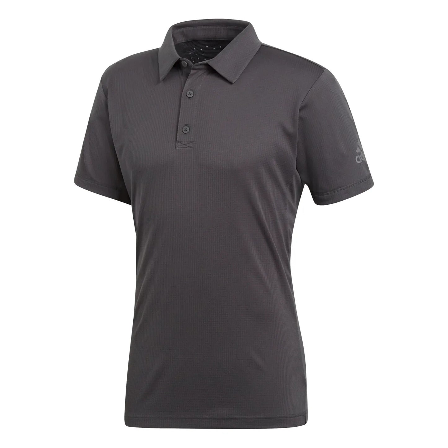 Adidas Mens Climachill Golf Tennis Polo / Carbon Black / Athletic Fit / RRP £45