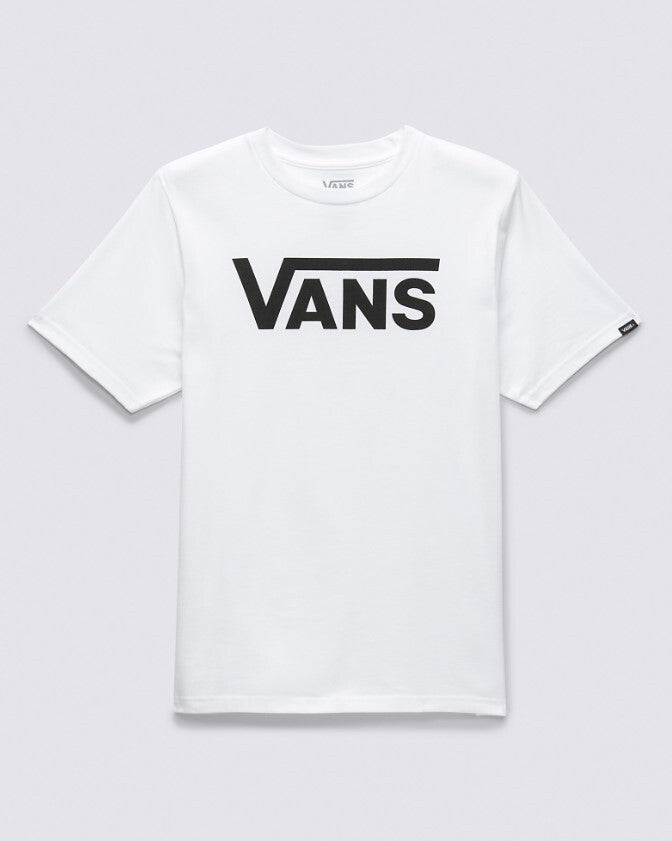 Vans Classic Logo T-Shirt / White-Black / Kids / RRP £21