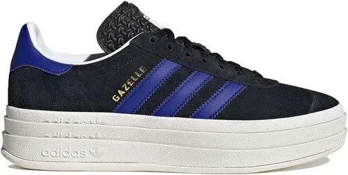 Adidas Womens Gazelle Bold Wedge Trainers / BNIB / Black / RRP £105