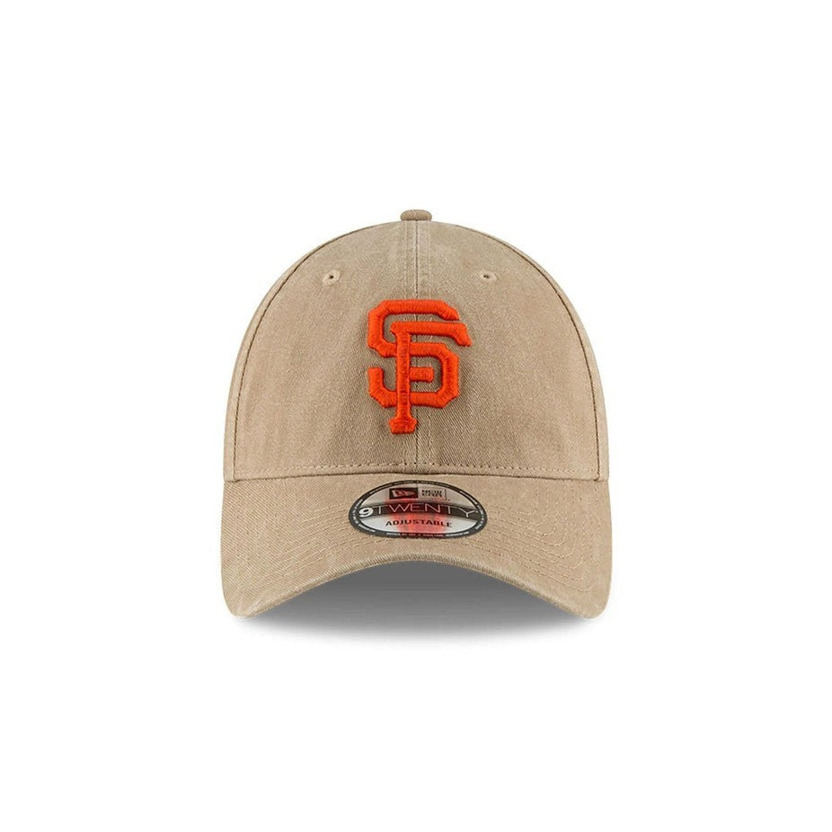 New Era San Francisco Giants MLB Core Classic 9TWENTY Cap /Beige Orange/ RRP £23