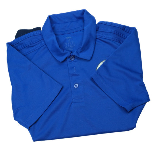 Adidas Mens Scotland Player Issue Polo Shirt / Royal Blue / RRP £35