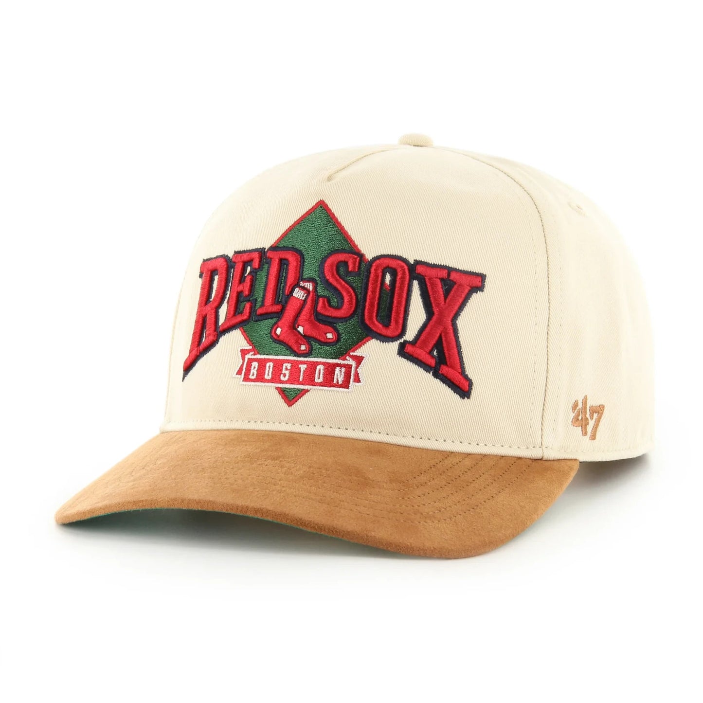 The Diamond 47 Hitch Unisex Cap / Boston Red Sox / Natural / BNWT / RRP £28