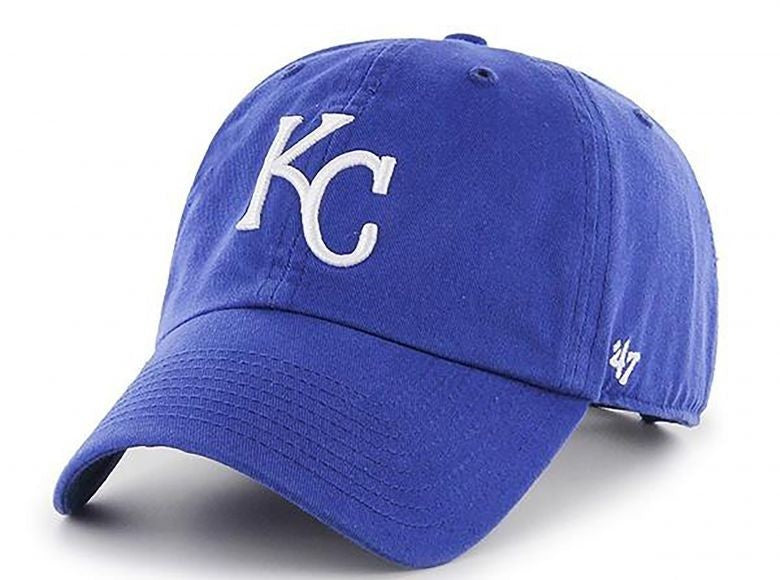47 Brand Adult Kansas City Royals Clean Up Cap / Royal Blue / RRP £24