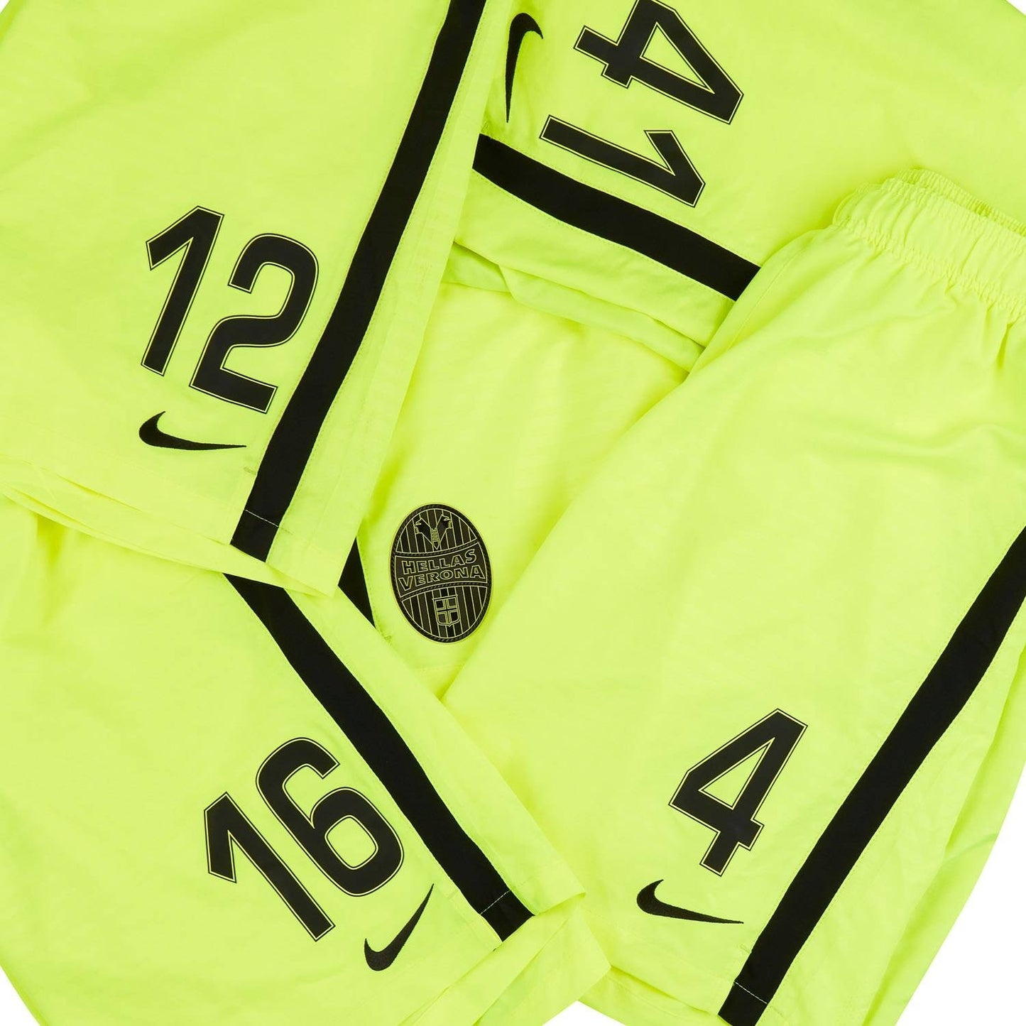 Nike Mens 2015-16 Hellas Verona Third Shorts / Yellow / RRP £29.99