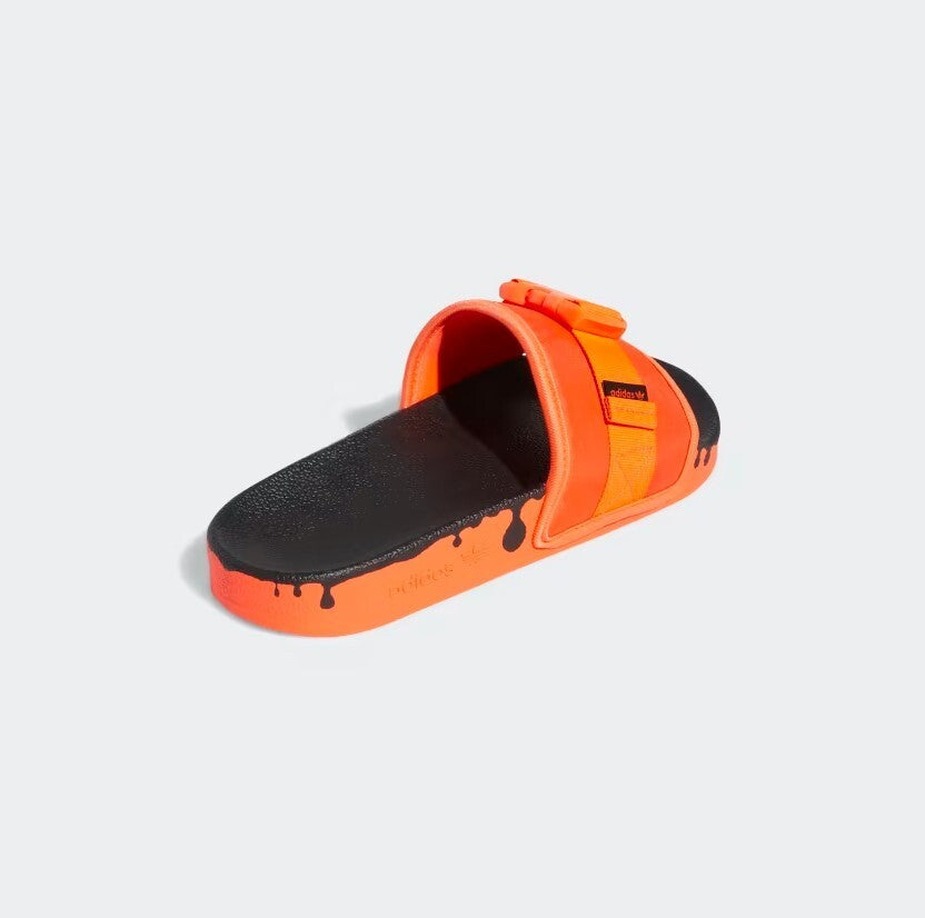 Adidas Womens Pouchylette Slides / Red Black / RRP £68
